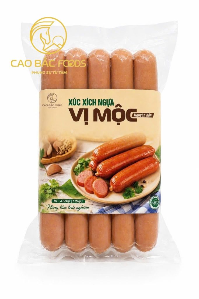 Mua xúc xích ngựa tại Bắc Ninh